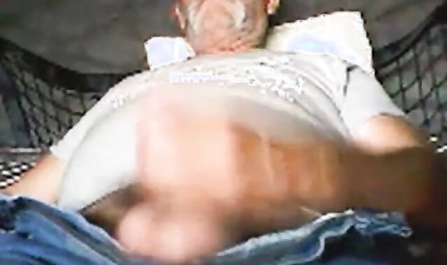 Mature Daddy Cums Hard