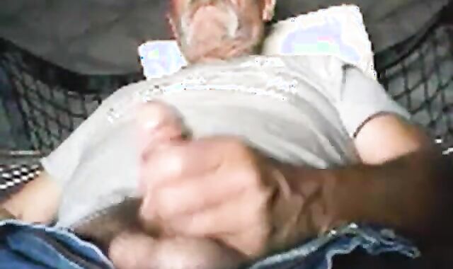 Mature Daddy Cums Hard