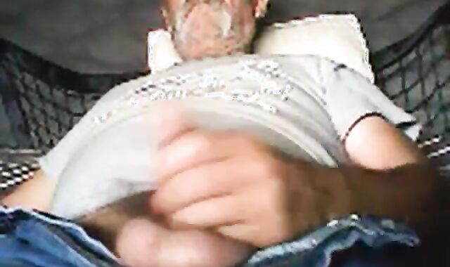 Mature Daddy Cums Hard