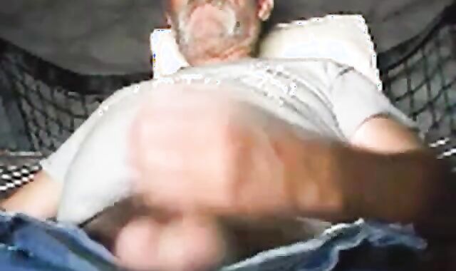 Mature Daddy Cums Hard