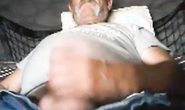 Mature Daddy Cums Hard