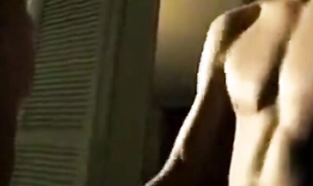 Twink Gets a Helping Hand from His Buddy Outdoors