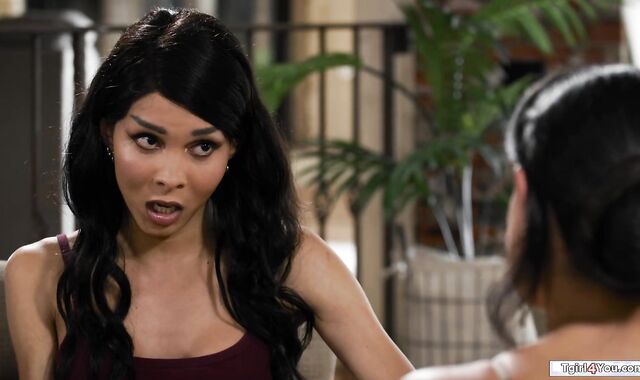 Can I thank you with my hard tgirl dick?