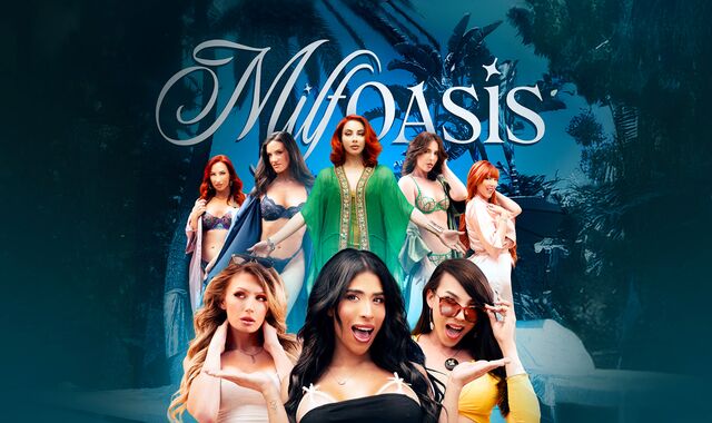 Three shemales getting off at milf oasis