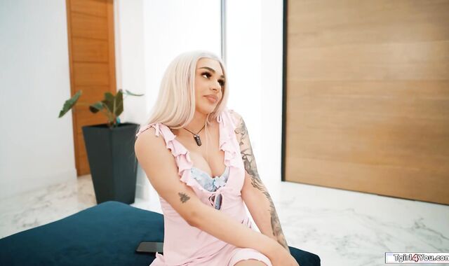 Ofcourse I couldnt hide my shemale gfs