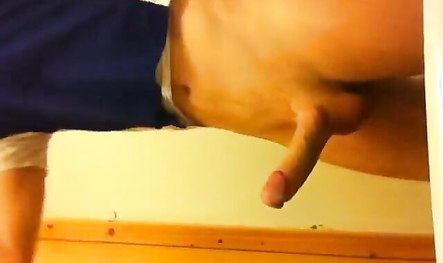 Big Cock Twink in Bike Gear Cums Hard