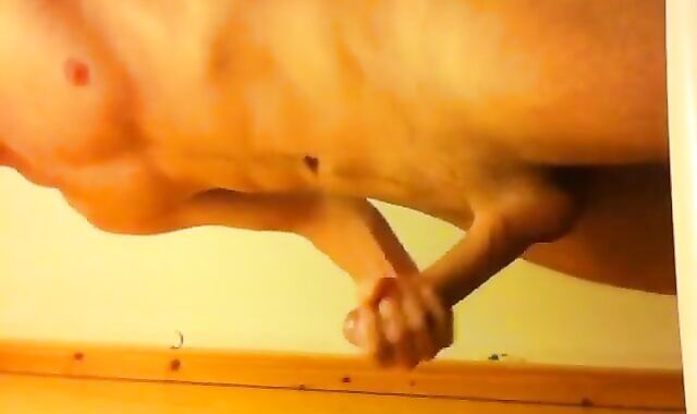 Big Cock Twink in Bike Gear Cums Hard