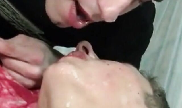 Cum Kissing Amateur Bukkake Boys 2