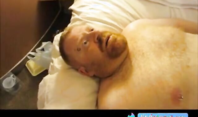 Daddy's Ginger Bear Plays Naughty