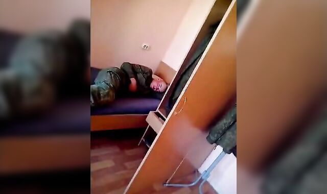 Twink Soldier's Steamy Shower Exposed 2