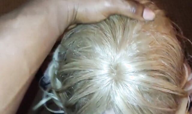 Black Cock Sucked by Crossdresser Until Facial