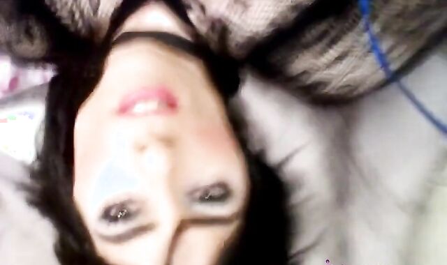 Big-Cock Crossdresser Selfie