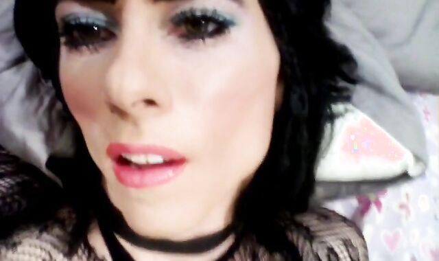 Big-Cock Crossdresser Selfie