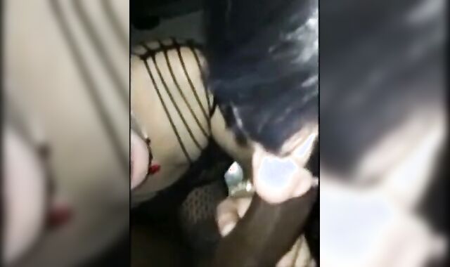 Big Black Cock for Crossdresser Samantha Jones