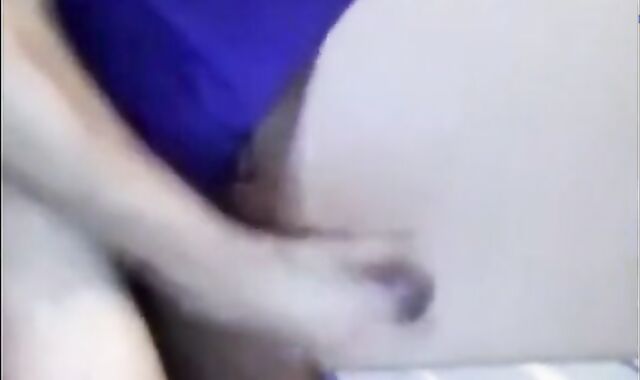 Twink's Huge Cock on Webcam