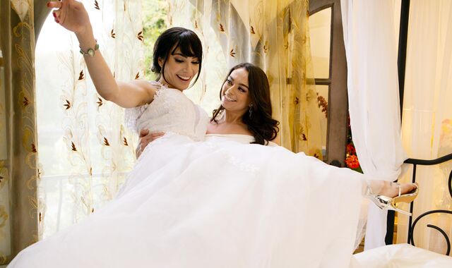 Newly weds snuck away to fuck each other