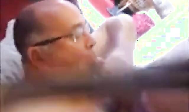 Daddy's Ten-Inch Bear Blows Amateur