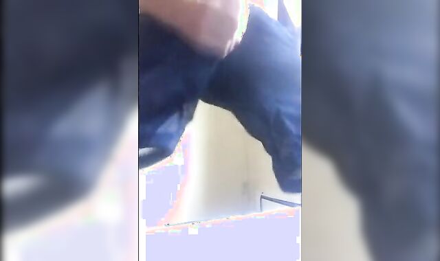 Amateur Guy Masturbates in Pants 2