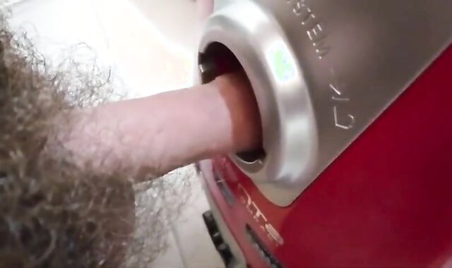 Vacuum Cleaner Hole: Cumming Inside