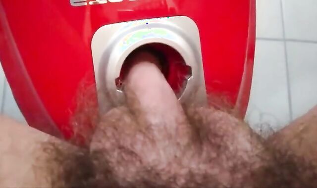 Vacuum Cleaner Hole: Cumming Inside