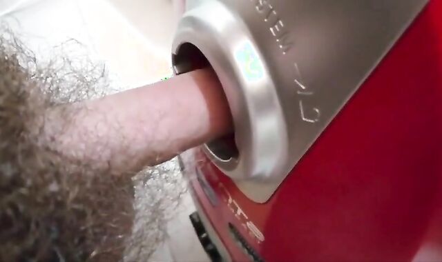 Vacuum Cleaner Hole: Cumming Inside