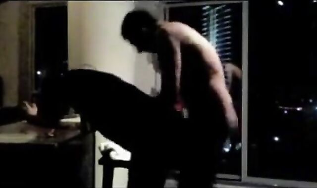 Hung Neighbor Barebacks Latin Amateur