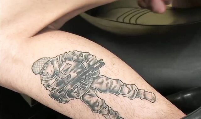 Brody Frost Rides a Hog