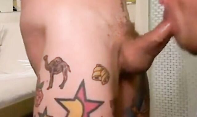 Sucking a Big-Cocked Straight Man