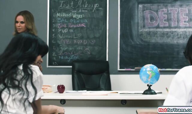 You 2 have buttplug in during detention?