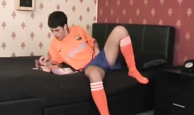 Soccer Socks Masturbation Solo 3
