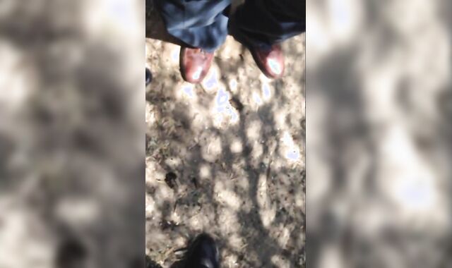 Old Men Wank Young Cock Outdoors 2