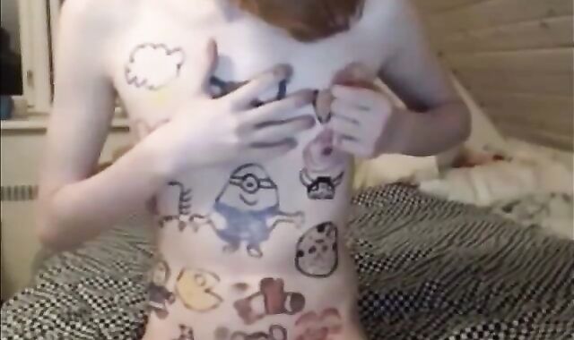 Redhead Viking Bi Boys' Camshow