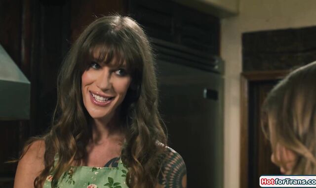 I get fucked by my hot shemale neighbor