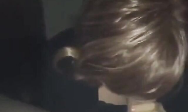 Crossdresser Sucks Amateur Cock in Blowjob Video