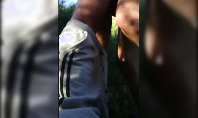 Old Daddies Bareback in the Great Outdoors