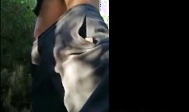 Old Daddies Bareback in the Great Outdoors