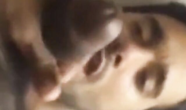 Indian Amateur Sucks a Big Black Cock 2