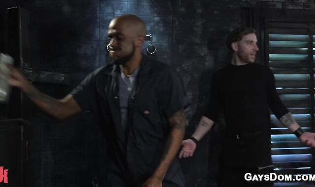 Black Pervert Bound and Punished