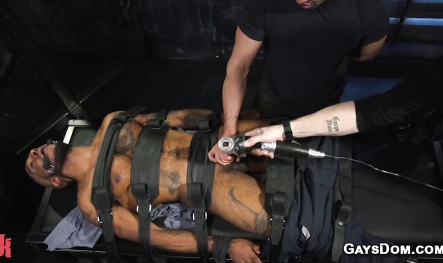 Black Pervert Bound and Punished