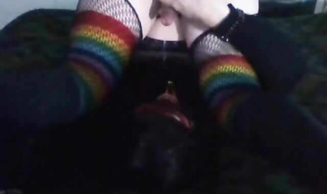 Tranny Webcam Masturbation with Big Balls & Ass