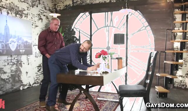 Boss Punishes New Employee BDSM