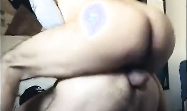 Big-Cock Latin Hunks Bareback in the Horse Training Room