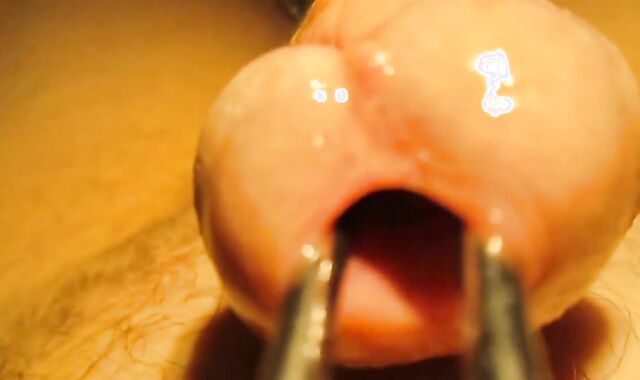 Sounding & Stretching Urethra Before Cumming Hard