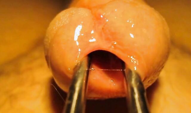 Sounding & Stretching Urethra Before Cumming Hard