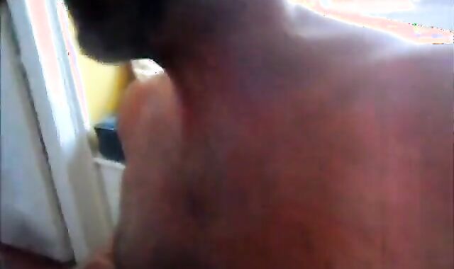 Mature Bear Sucks Daddy's Fat Cock