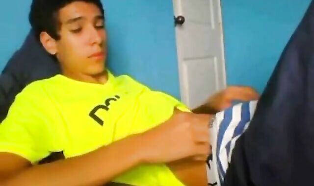 Latin Amateur Twink Masturbating Solo