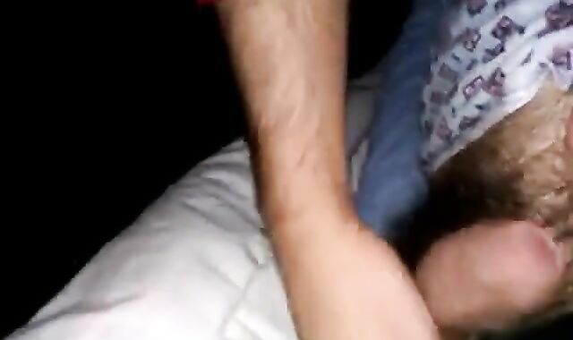 Touching My Dad's Soft Dick While He Sleeps 2