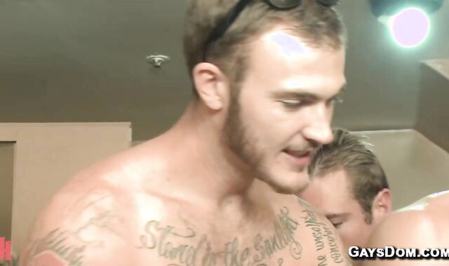 Bound Public Toilet Gangbang Punishment