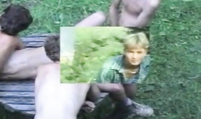 Vintage Gay Orgy Bareback