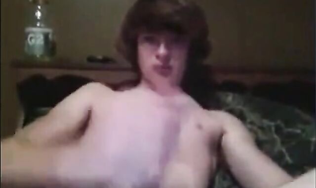 Amateur Twink Masturbating on Webcam 2